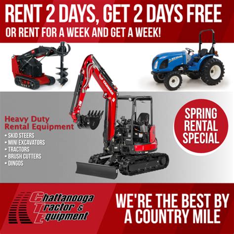 rental equipment chattanooga tn